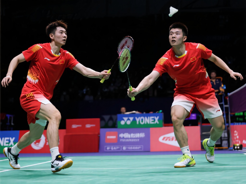 在双打环节，中国队借助强大的国羽传统，在